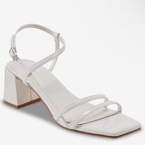 Marc Fisher Jeci‎ Sandal, Ivory, Size 7M, NIB